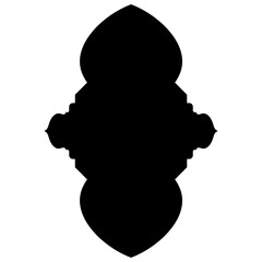 Islamic Label Emblem Shape Glyph Pictogram symbol visual illustration