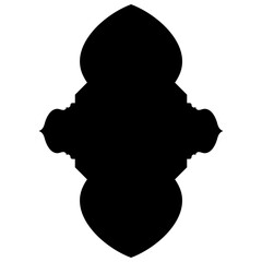 Islamic Label Emblem Shape Glyph Pictogram symbol visual illustration