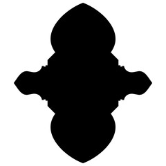 Islamic Label Emblem Shape Glyph Pictogram symbol visual illustration