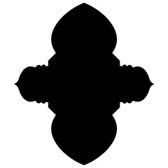 Islamic Label Emblem Shape Glyph Pictogram symbol visual illustration