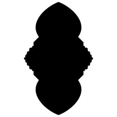 Islamic Label Emblem Shape Glyph Pictogram symbol visual illustration