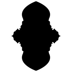 Islamic Label Emblem Shape Glyph Pictogram symbol visual illustration
