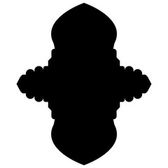 Islamic Label Emblem Shape Glyph Pictogram symbol visual illustration