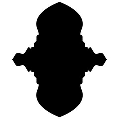 Islamic Label Emblem Shape Glyph Pictogram symbol visual illustration