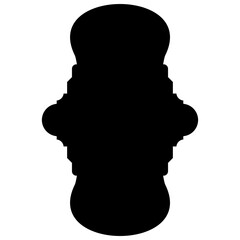 Islamic Label Emblem Shape Glyph Pictogram symbol visual illustration