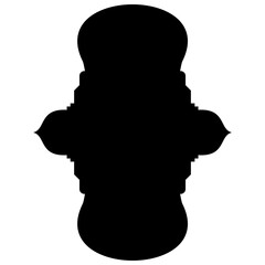 Islamic Label Emblem Shape Glyph Pictogram symbol visual illustration