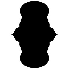 Islamic Label Emblem Shape Glyph Pictogram symbol visual illustration