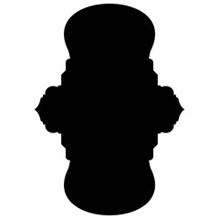 Islamic Label Emblem Shape Glyph Pictogram symbol visual illustration