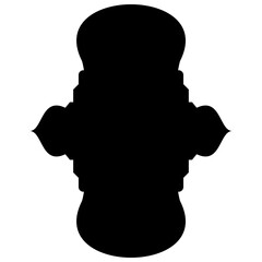 Islamic Label Emblem Shape Glyph Pictogram symbol visual illustration