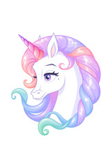 Kawaii Unicorn Daydreams, Cute Unicorn Illustrations for All Projects