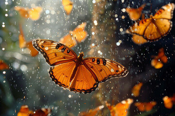 Wunderschöne Schmetterlinge