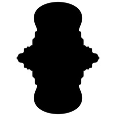 Islamic Label Emblem Shape Glyph Pictogram symbol visual illustration