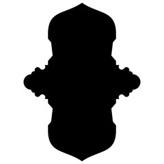 Islamic Label Emblem Shape Glyph Pictogram symbol visual illustration
