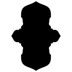 Islamic Label Emblem Shape Glyph Pictogram symbol visual illustration