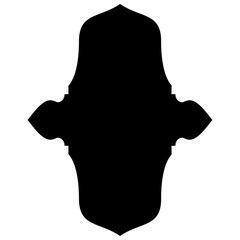 Islamic Label Emblem Shape Glyph Pictogram symbol visual illustration