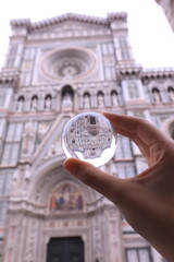 cathedral of florence with my lensball