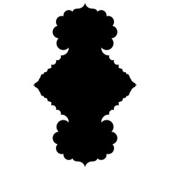 Islamic Label Emblem Shape Glyph Pictogram symbol visual illustration