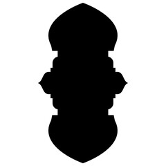Islamic Label Emblem Shape Glyph Pictogram symbol visual illustration