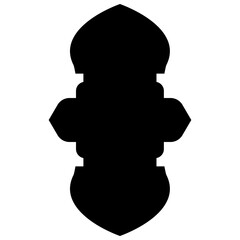 Islamic Label Emblem Shape Glyph Pictogram symbol visual illustration