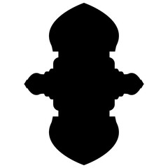 Islamic Label Emblem Shape Glyph Pictogram symbol visual illustration
