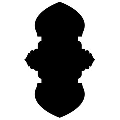 Islamic Label Emblem Shape Glyph Pictogram symbol visual illustration