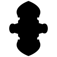 Islamic Label Emblem Shape Glyph Pictogram symbol visual illustration