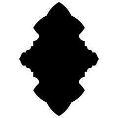 Islamic Label Emblem Shape Glyph Pictogram symbol visual illustration