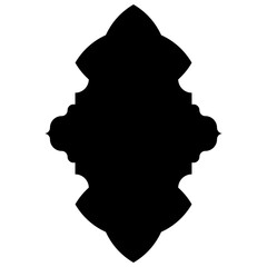 Islamic Label Emblem Shape Glyph Pictogram symbol visual illustration