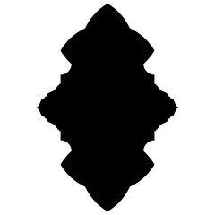Islamic Label Emblem Shape Glyph Pictogram symbol visual illustration