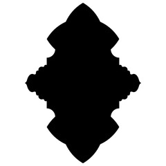 Islamic Label Emblem Shape Glyph Pictogram symbol visual illustration