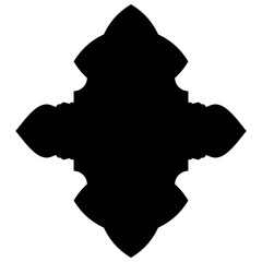 Islamic Label Emblem Shape Glyph Pictogram symbol visual illustration