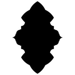 Islamic Label Emblem Shape Glyph Pictogram symbol visual illustration