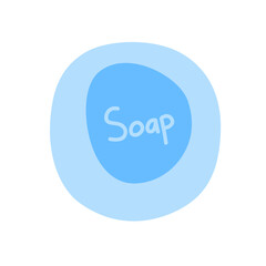 bath soap vector icon