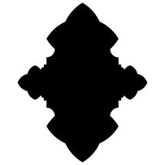 Islamic Label Emblem Shape Glyph Pictogram symbol visual illustration