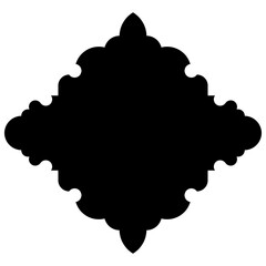 Islamic Label Emblem Shape Glyph Pictogram symbol visual illustration