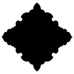 Islamic Label Emblem Shape Glyph Pictogram symbol visual illustration