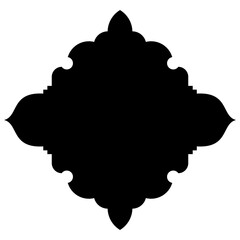Islamic Label Emblem Shape Glyph Pictogram symbol visual illustration