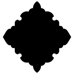 Islamic Label Emblem Shape Glyph Pictogram symbol visual illustration