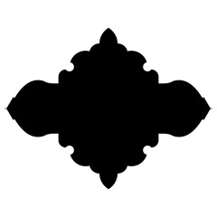 Islamic Label Emblem Shape Glyph Pictogram symbol visual illustration