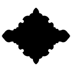 Islamic Label Emblem Shape Glyph Pictogram symbol visual illustration