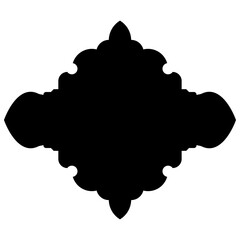 Islamic Label Emblem Shape Glyph Pictogram symbol visual illustration