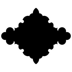 Islamic Label Emblem Shape Glyph Pictogram symbol visual illustration