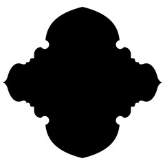 Islamic Label Emblem Shape Glyph Pictogram symbol visual illustration