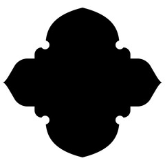 Islamic Label Emblem Shape Glyph Pictogram symbol visual illustration