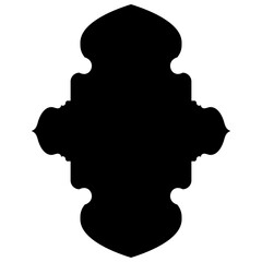 Islamic Label Emblem Shape Glyph Pictogram symbol visual illustration