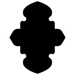 Islamic Label Emblem Shape Glyph Pictogram symbol visual illustration