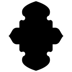 Islamic Label Emblem Shape Glyph Pictogram symbol visual illustration