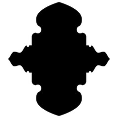 Islamic Label Emblem Shape Glyph Pictogram symbol visual illustration