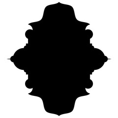 Islamic Label Emblem Shape Glyph Pictogram symbol visual illustration