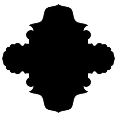 Islamic Label Emblem Shape Glyph Pictogram symbol visual illustration